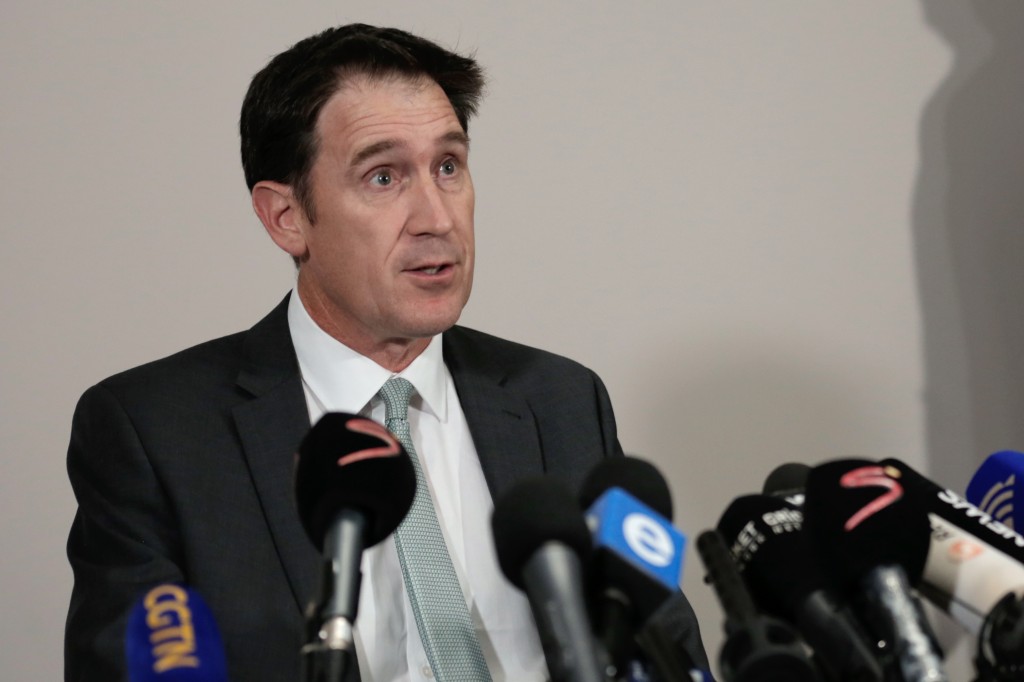 James Sutherland had left his role as CEO earlier.