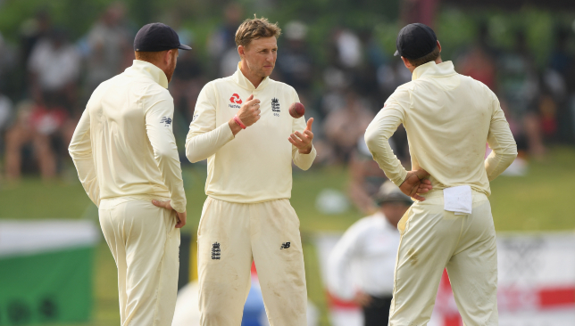Joe Root and England are three wickets away from a win.
