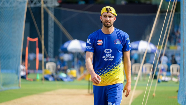 Wood's stay at CSK comes to an end. Image courtesy - CSK/Twitter.