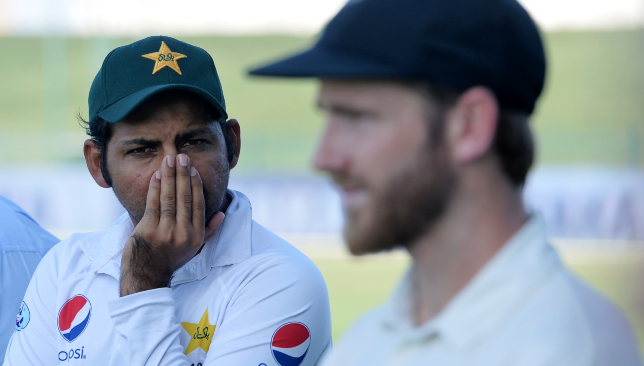 Plenty of disappointment for the Pakistan skipper.