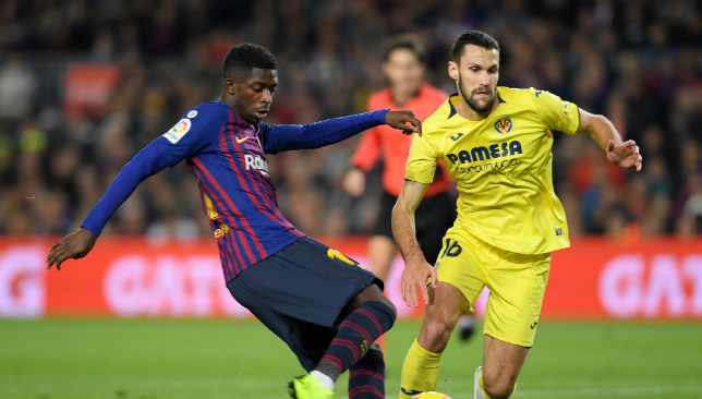 Ousmane Dembele put in a dazzling display for Barcelona.