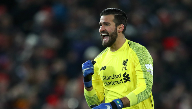 Alisson has been in good form for Liverpool.