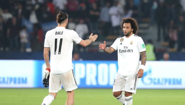 Bale and Marcelo.