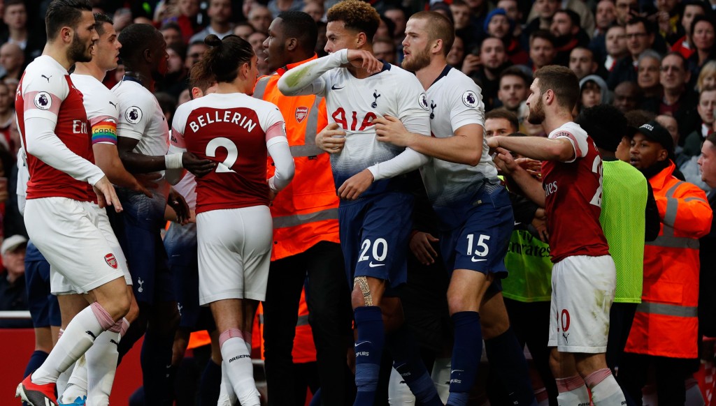 Arsenal are struggling to keep up with north London rivals Spurs.