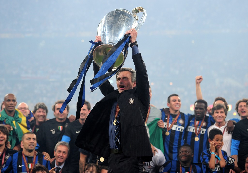 Jose Mourinho won the treble with Inter.