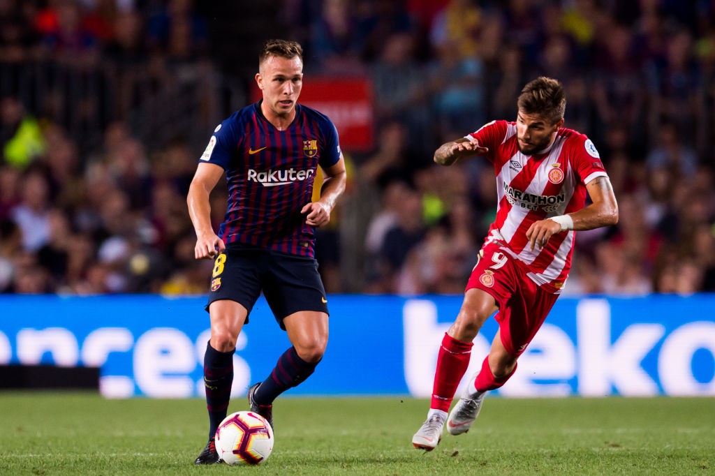 Arthur has become a prominent member of Barcelona's midfield.