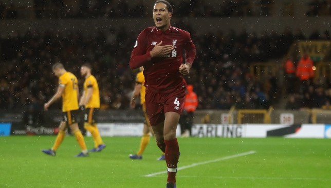 Virgil van Dijk has also been named the PFA Player of the Year.