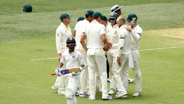 Rahane scored a fine 70 to lead India's charge on day four.