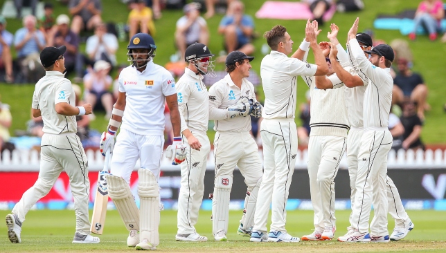 Tim Southee picked up three early wickets on day one.