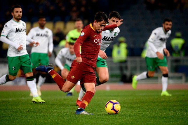 AS Roma Turkish forward Cengiz Under 