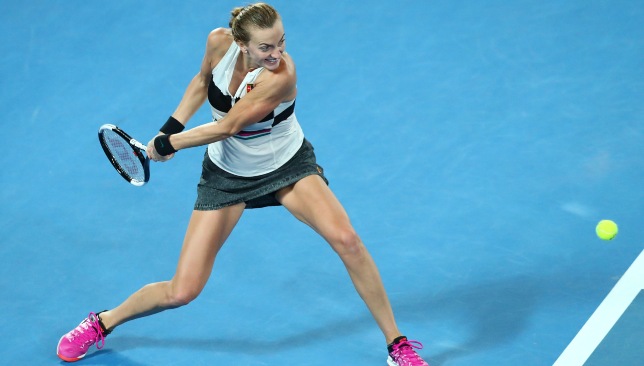 Kvitova showed immense courage all the way.