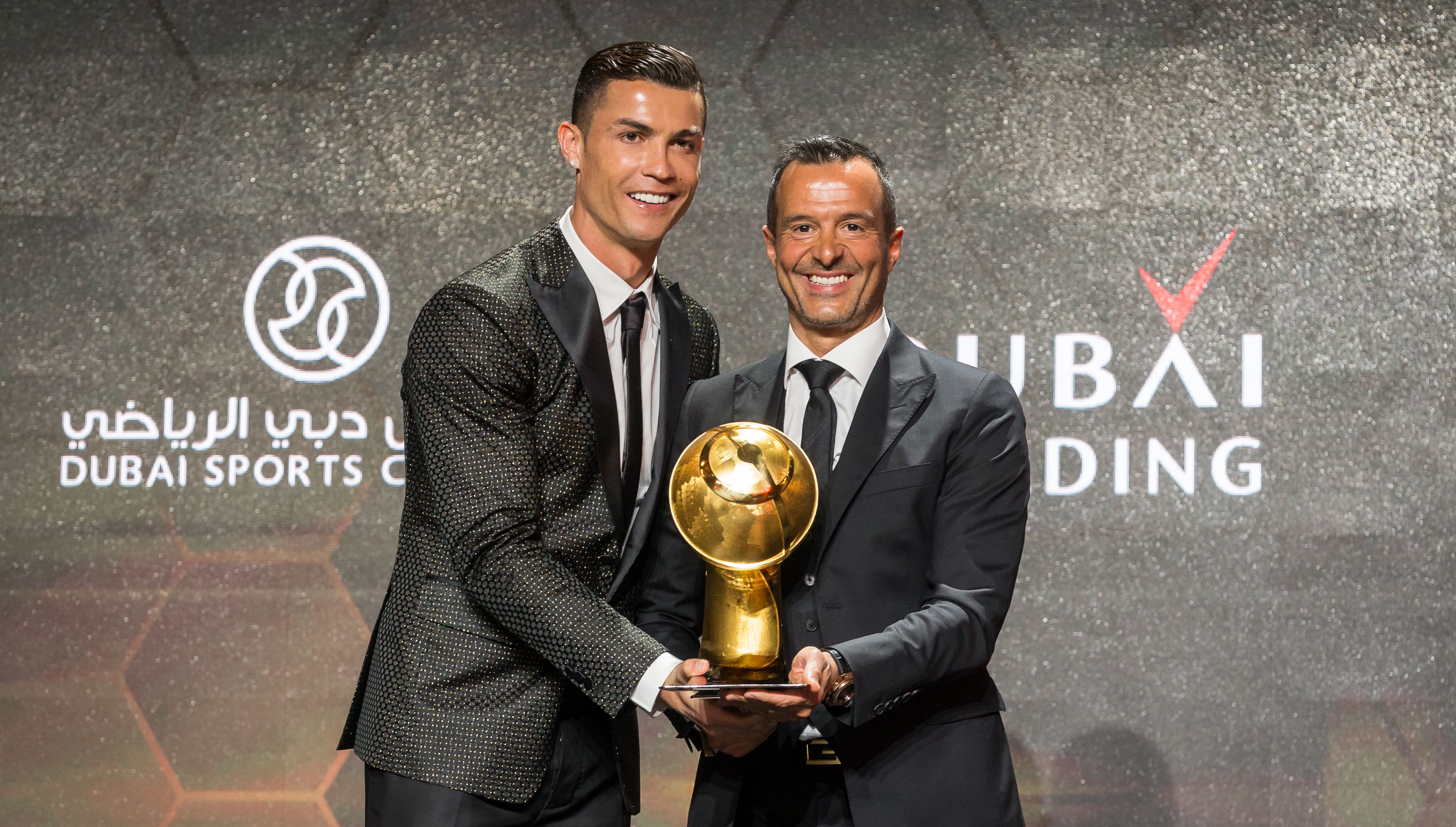 Image result for Cristiano Ronaldo win Globe Soccer Awards