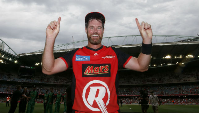 Dan Christian was man of the match in the 2019 BBL final.