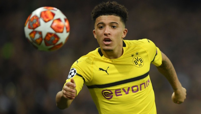 Jadon Sancho is in the England squad. 