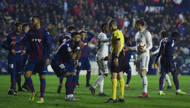 Penalty controversy in Levante