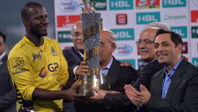 Sammy led Peshawar Zalmi to the 2017 PSL title.