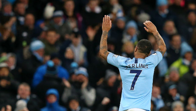Man City have never lost a game when Raheem Sterling has scored.
