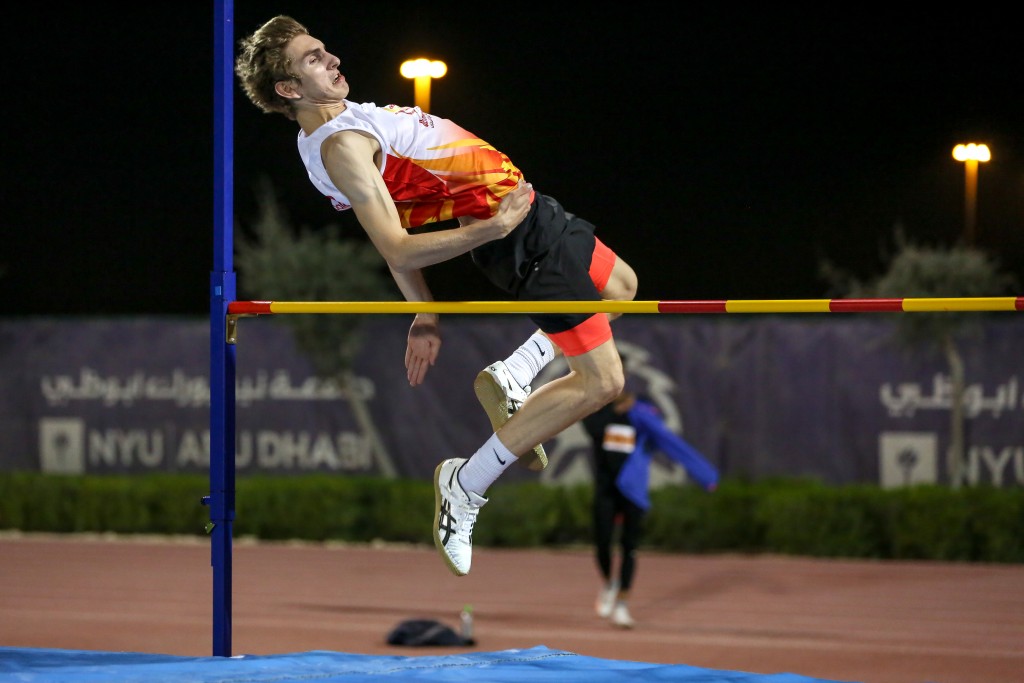 Aiming high: Athletes from Abu Dhabi and Dubai took part in the event