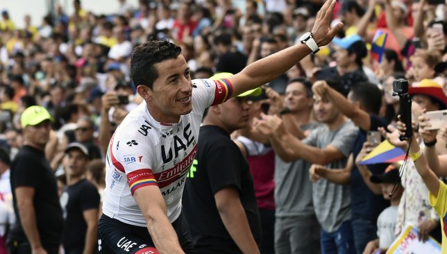Sergio Hena, now at UAE Team Emirates, is one of several Colombians signed by Brailsford.