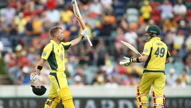 Warner and Smith will be crucial to Australia's World Cup hopes.