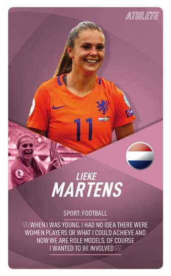special profile card Athletes25