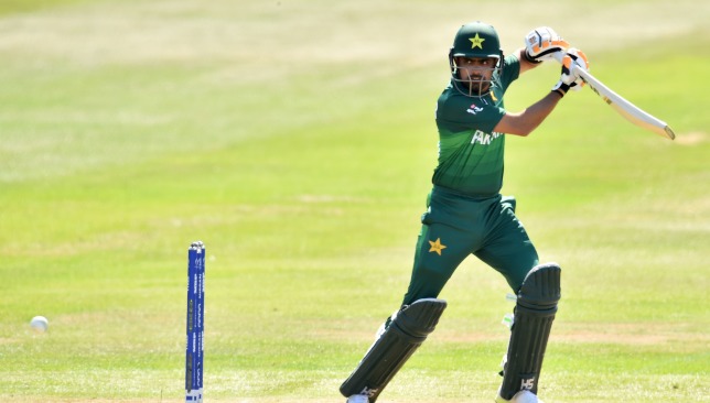 Babar Azam of Pakistan is in pristine touch.