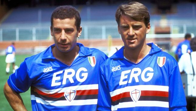 Gianluca Vialli and Roberto Mancini 