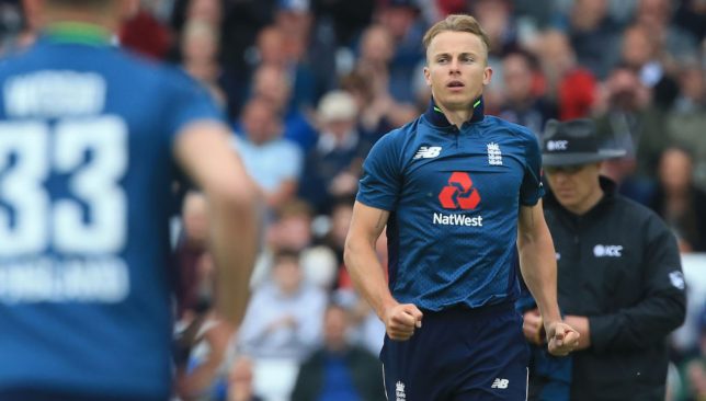 England's Tom Curran