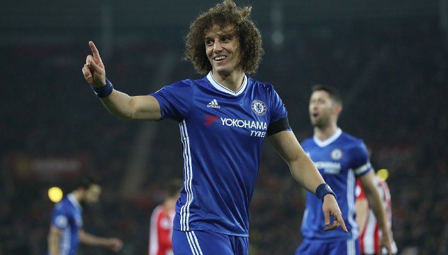 SUNDERLAND, ENGLAND - DECEMBER 14: David Luiz of Chelsea is seen during the Premier League match between Sunderland and Chelsea at Stadium of Light on December 14, 2016 in Sunderland, England. (Photo by Ian MacNicol/Getty Images)