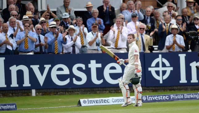 Smith struck 215 at Lord's in the 2015 Ashes Test.