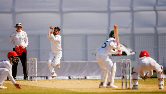 A five-wicket haul for Rashid in the first-innings.