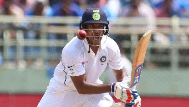 Agarwal surpassed his highest Test score.