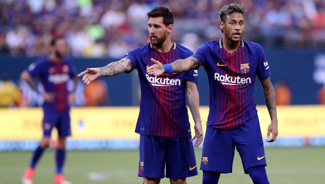 Messi expected Neymar to join Real Madrid in the summer.