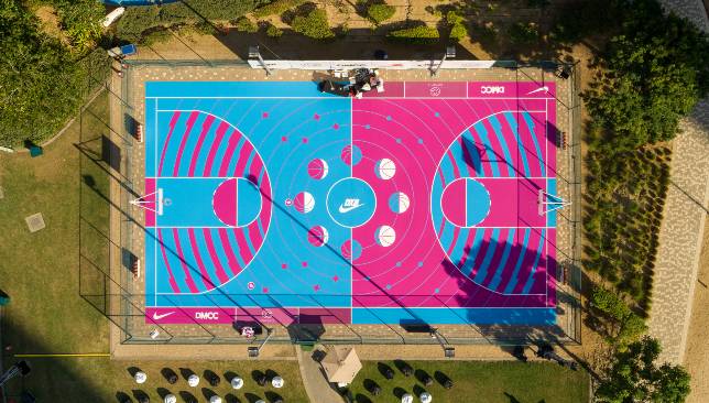 Nike gives JLT basketball court splash 