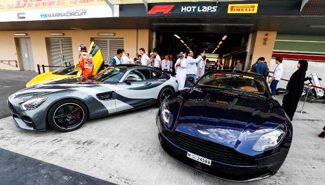 You could be taking to the Yas Marina track with Formula 1 Pirelli Hot Laps