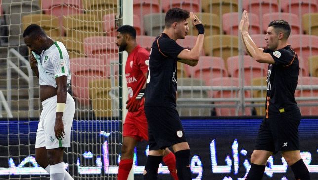 Al Ahli Jeddah struggled against Al Shabab (EPA).