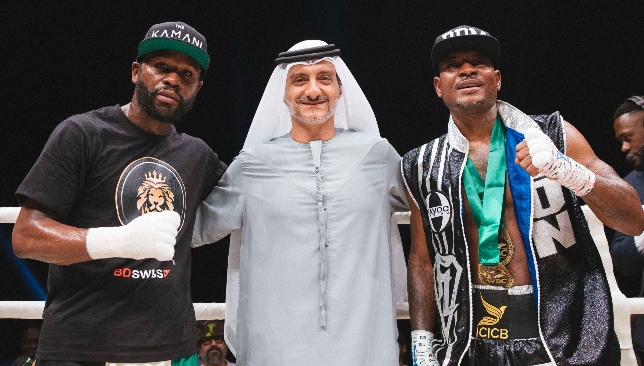 Floyd Mayweather and Anderson Silva shine in front of sold-out crowd at Abu Dhabi Boxing Unity Event