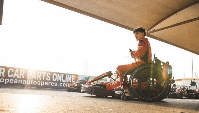 Dubai-based Person of Determination reaping rewards of Dubai Autodrome’s hand-controlled go-karts