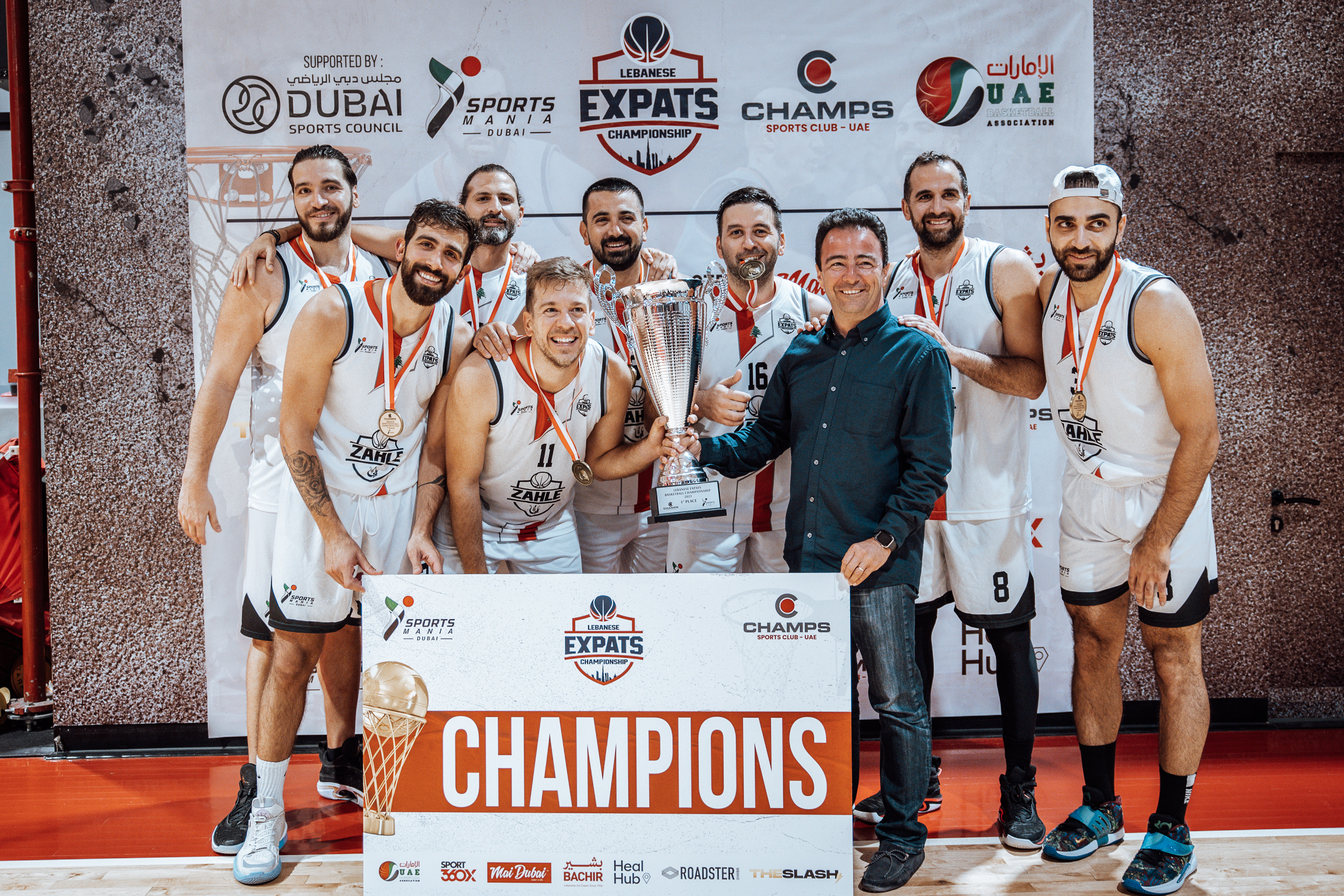 Zahle Group victorious in Dubai’s 2023 Lebanese Expats Basketball Championship